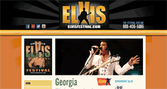 Desktop Screenshot of georgiaelvisfestival.com